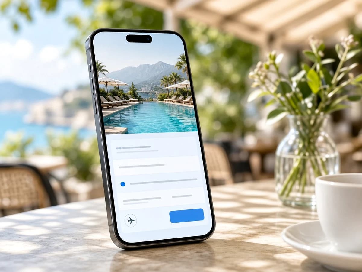 Travel booking app development platform for UK travellers