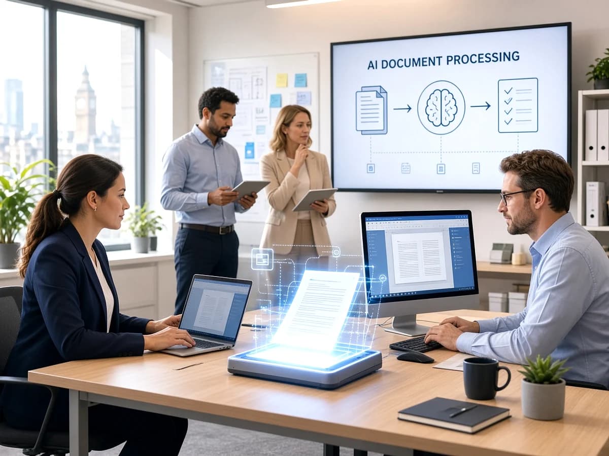 AI document processing for UK business workflows