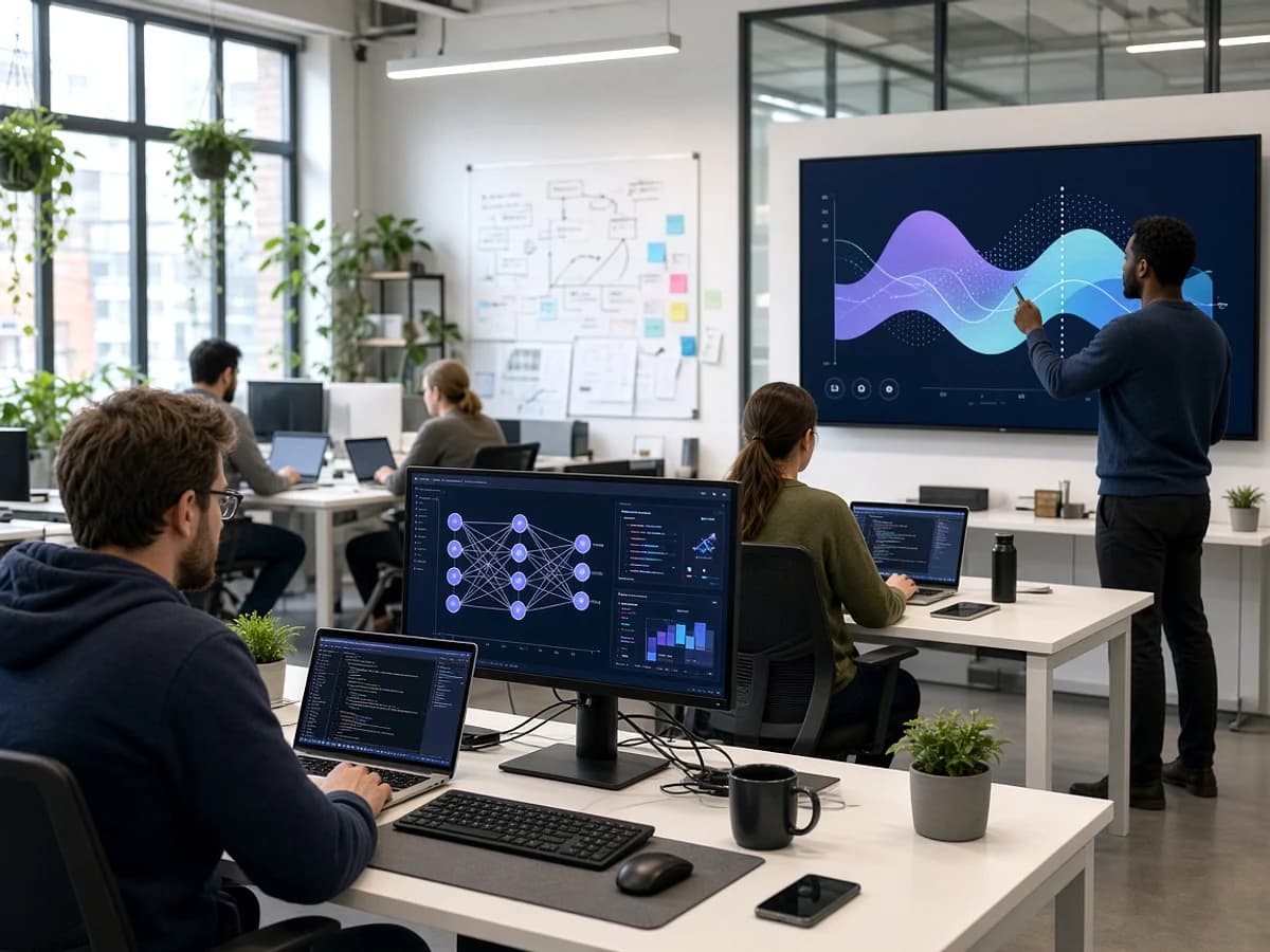 Machine learning app development for UK organisations