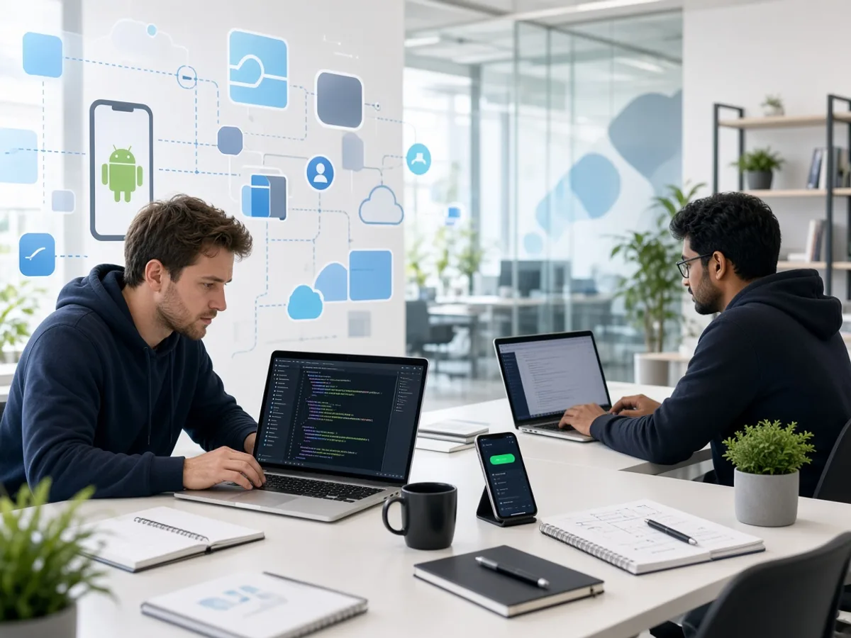 UK mobile developers integrating Android applications with backend APIs