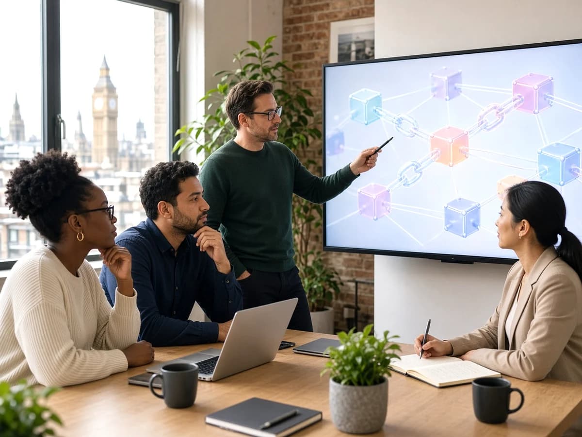 Custom blockchain development for UK businesses and organisations