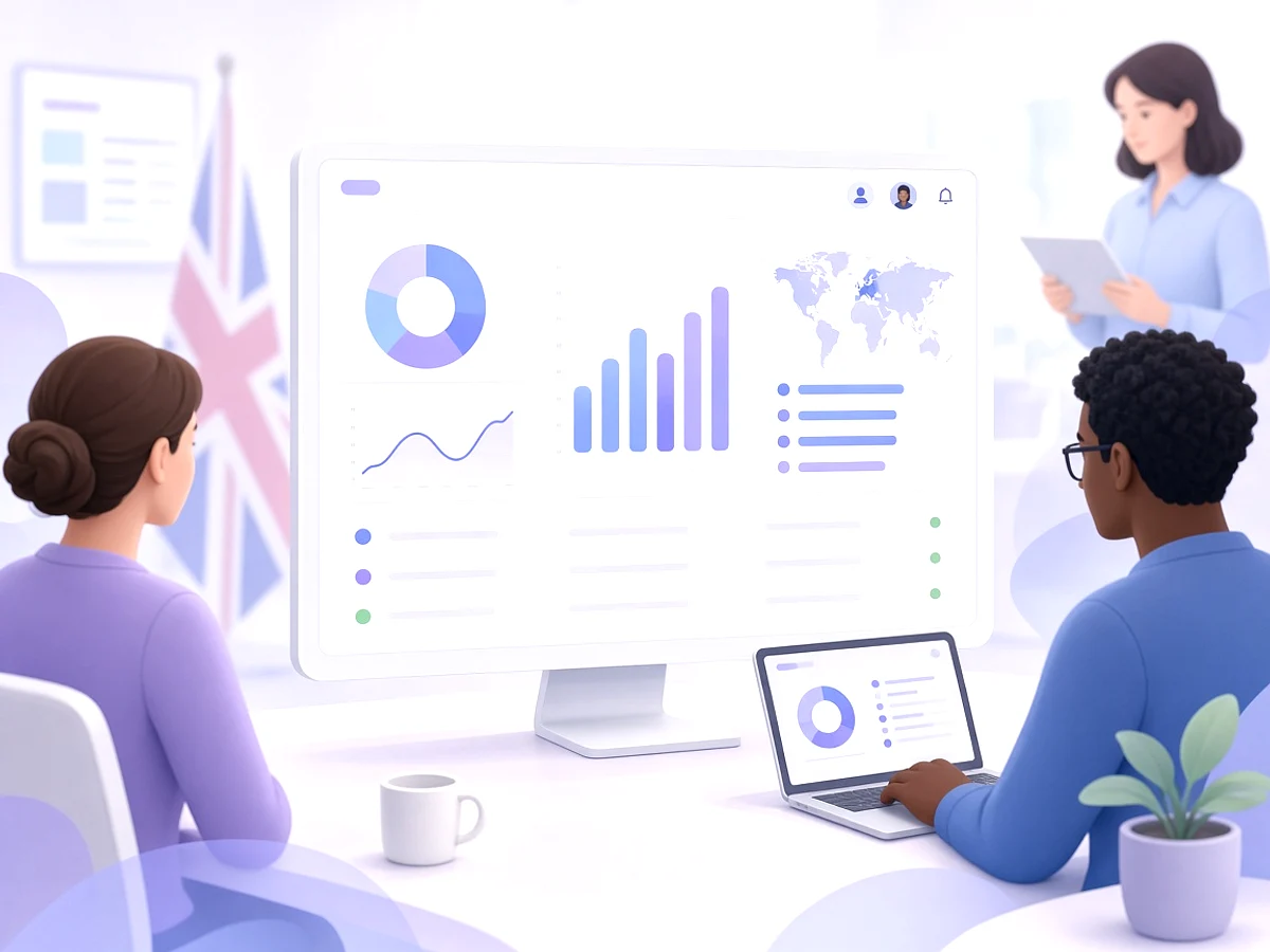 UK CMS support team monitoring a content management platform