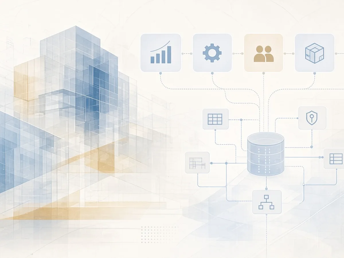 ERP development team working on erp architecture and module planning for a UK business