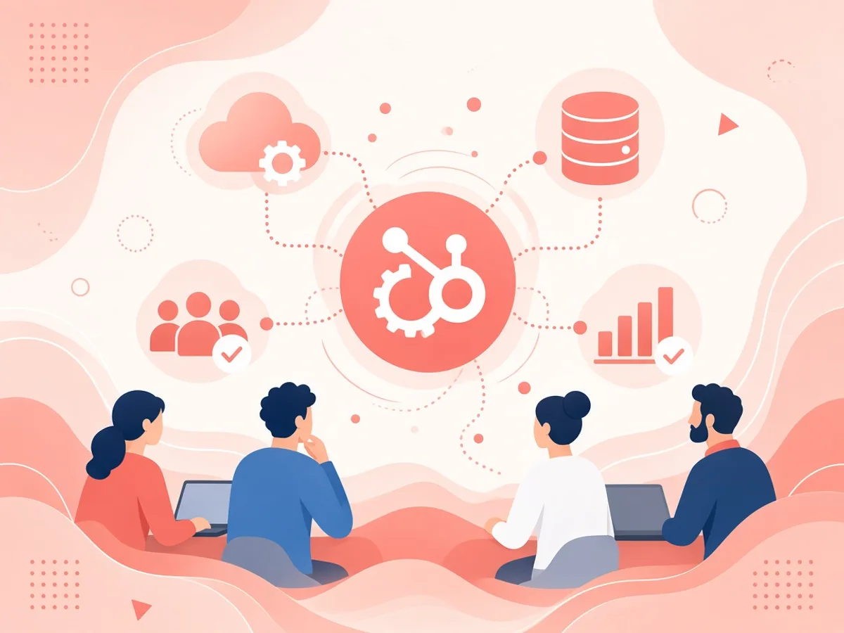 HubSpot integration architecture connecting multiple business systems