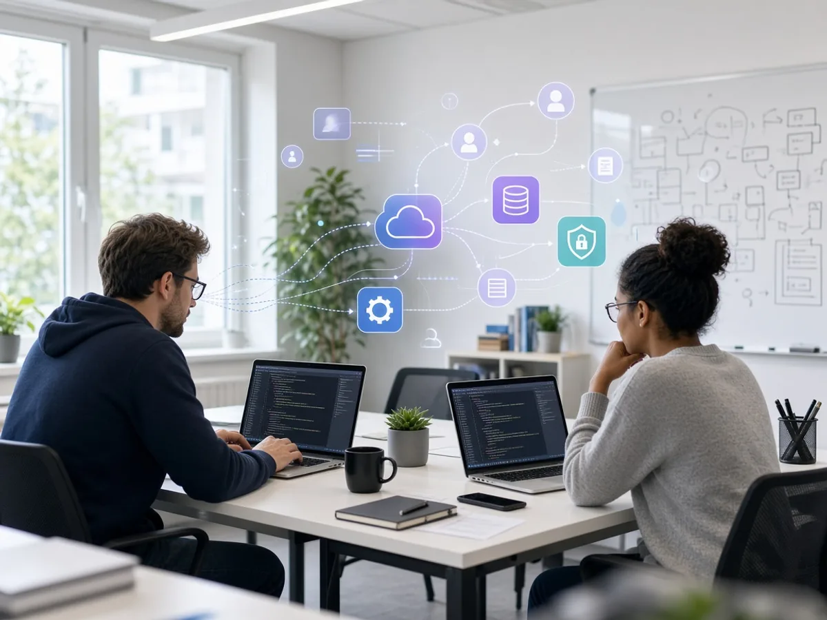 UK mobile developers integrating a hybrid application with backend APIs