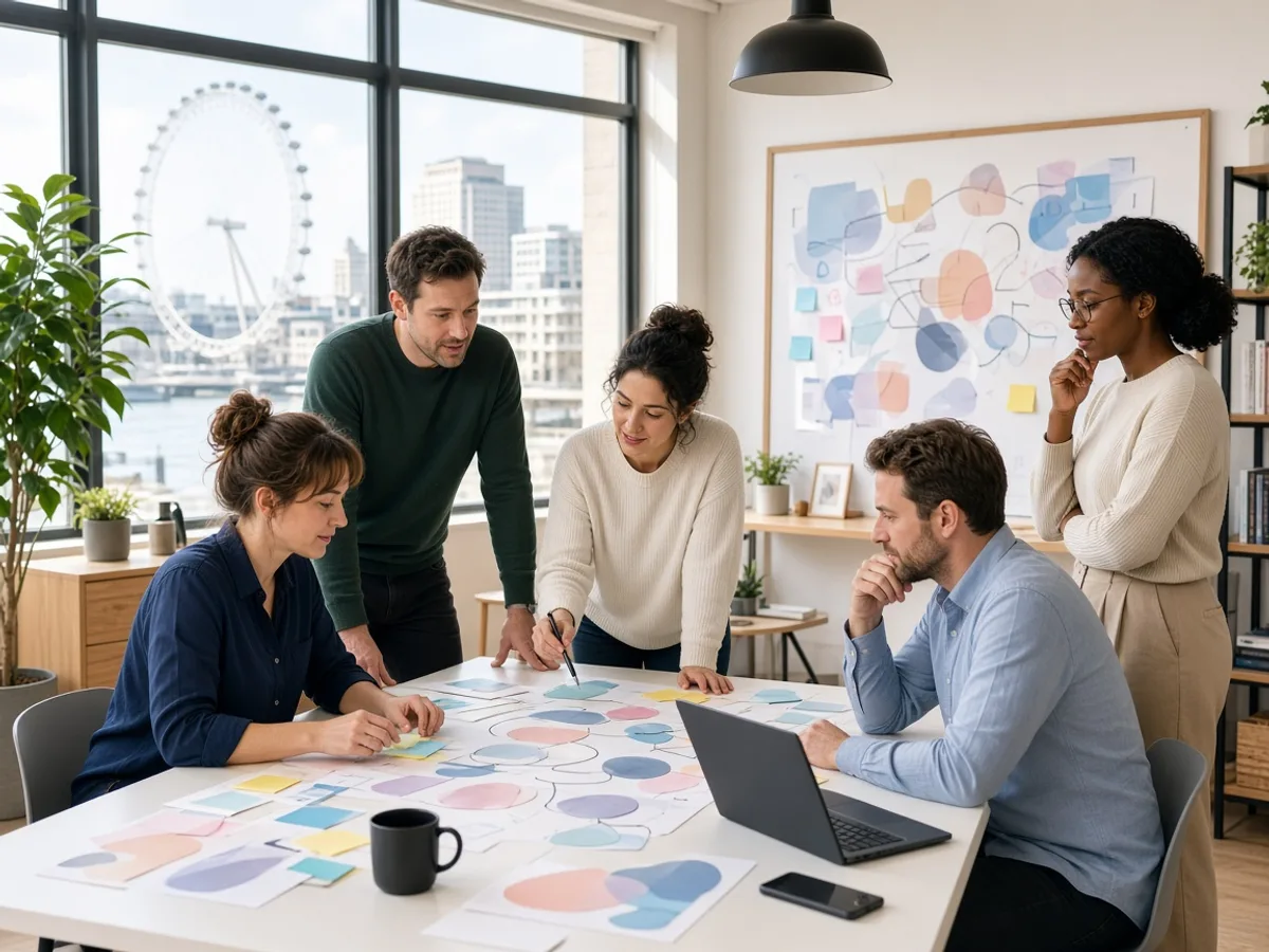UK iOS development team conducting product discovery in London
