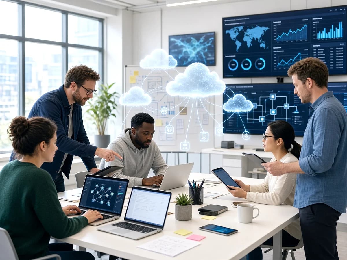 UK development team preparing an IoT application for production deployment