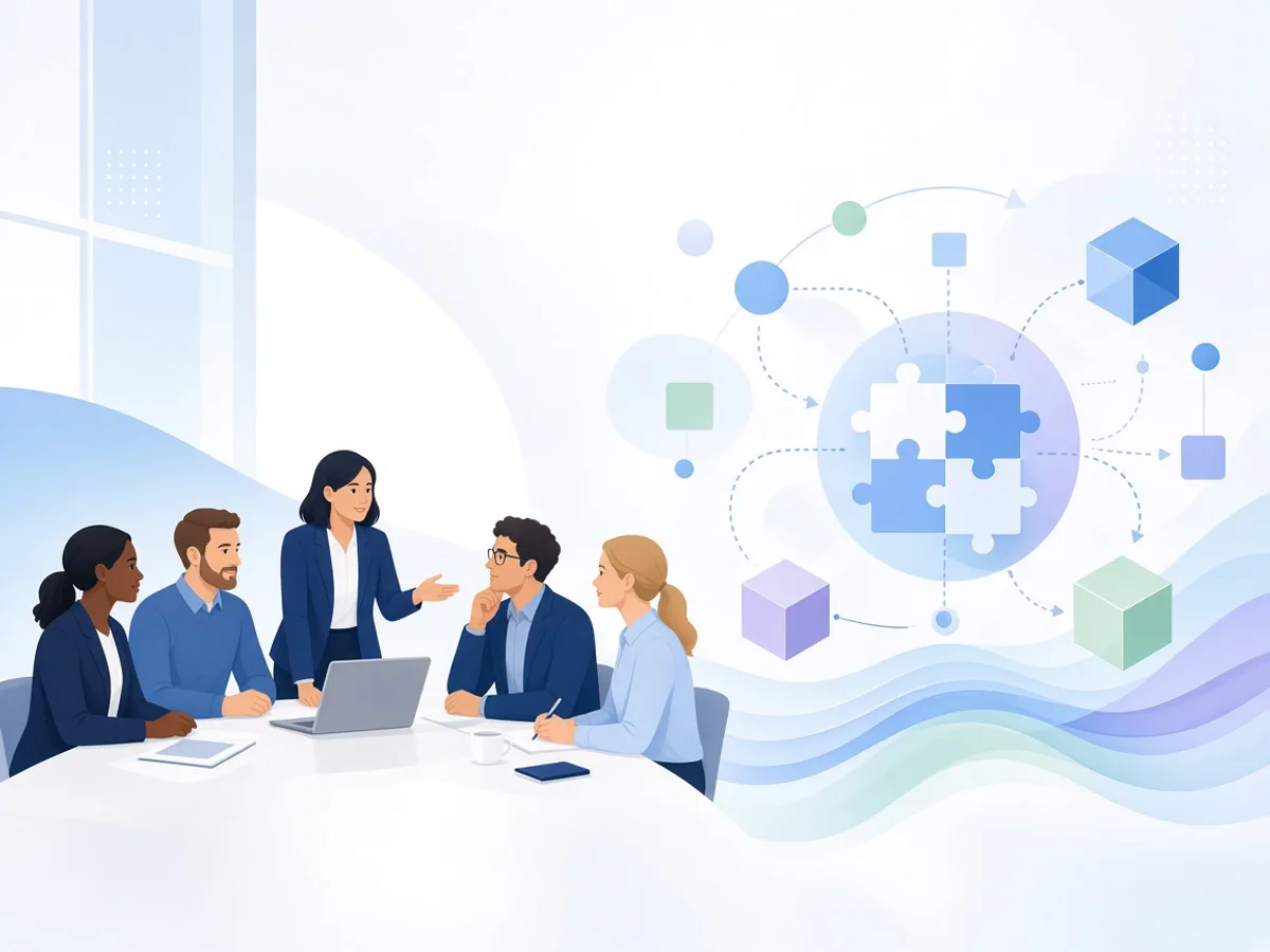 UK IT consulting team supporting a technology implementation project