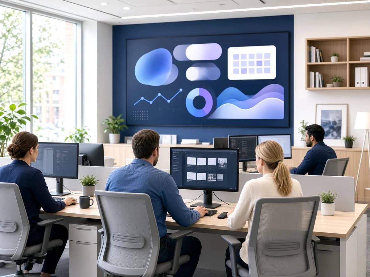 UK Kentico support team monitoring a CMS website