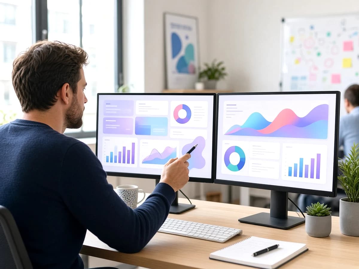Technology consultants reviewing low code platform options in the UK