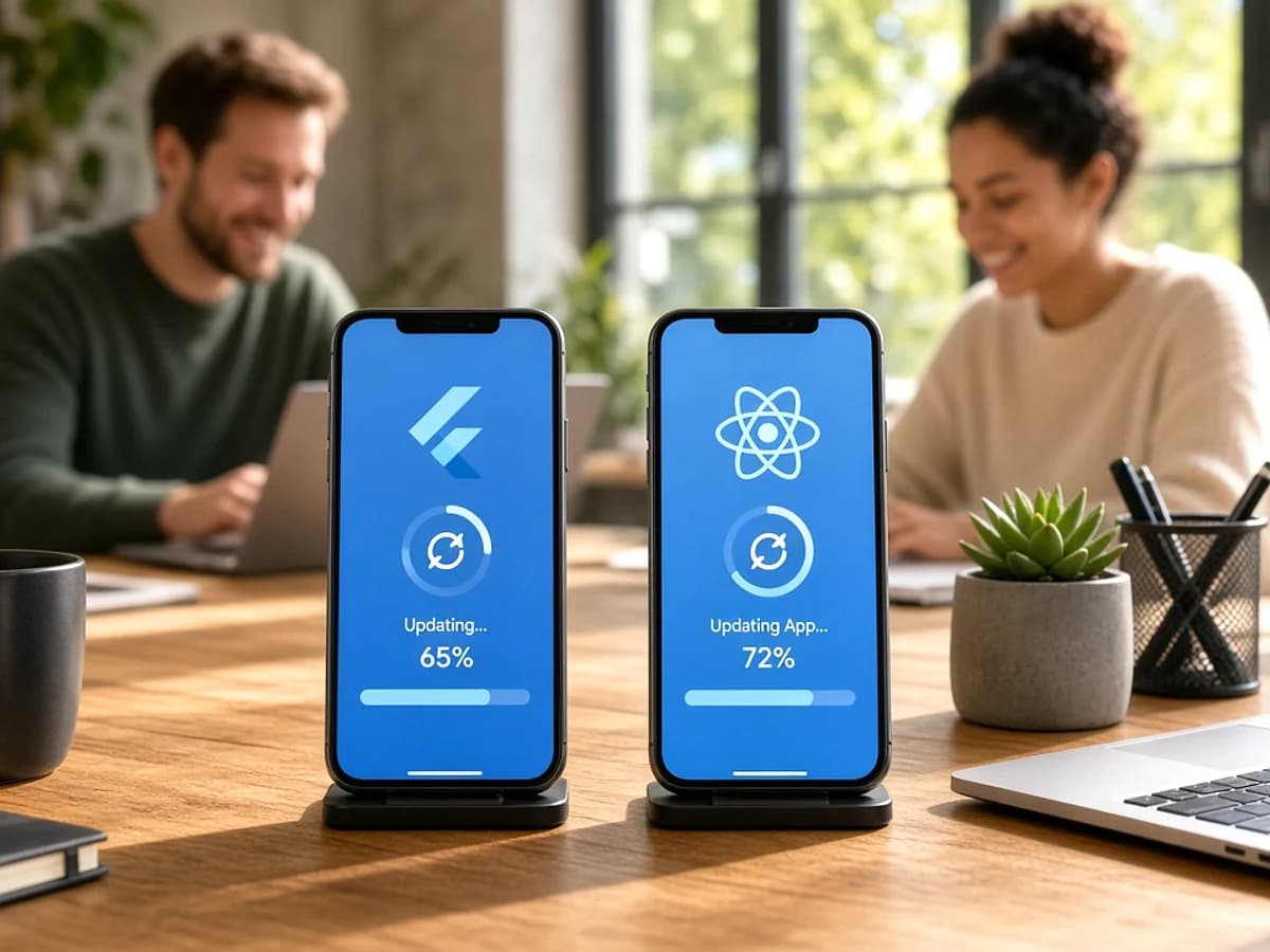 Cross platform mobile app maintenance with Flutter and React Native