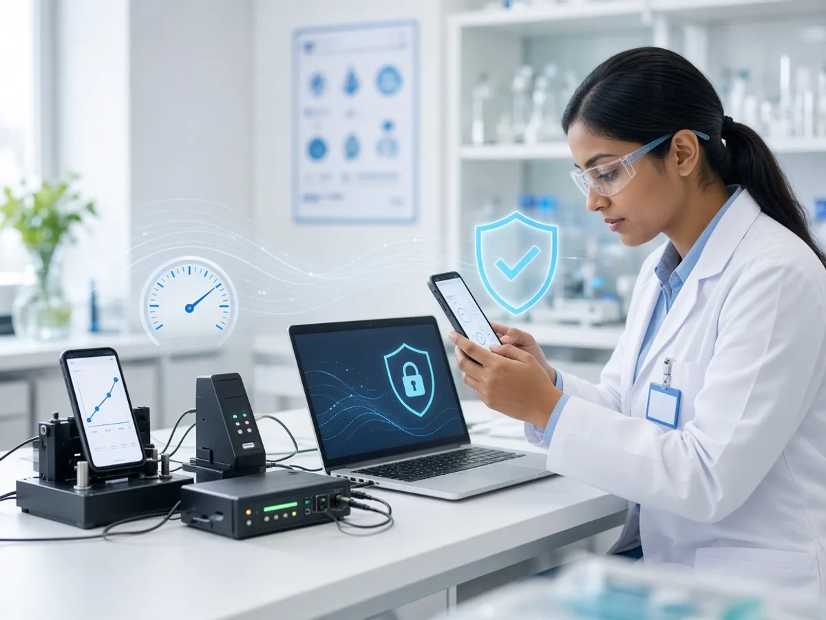 UK QA team conducting mobile application performance and security testing