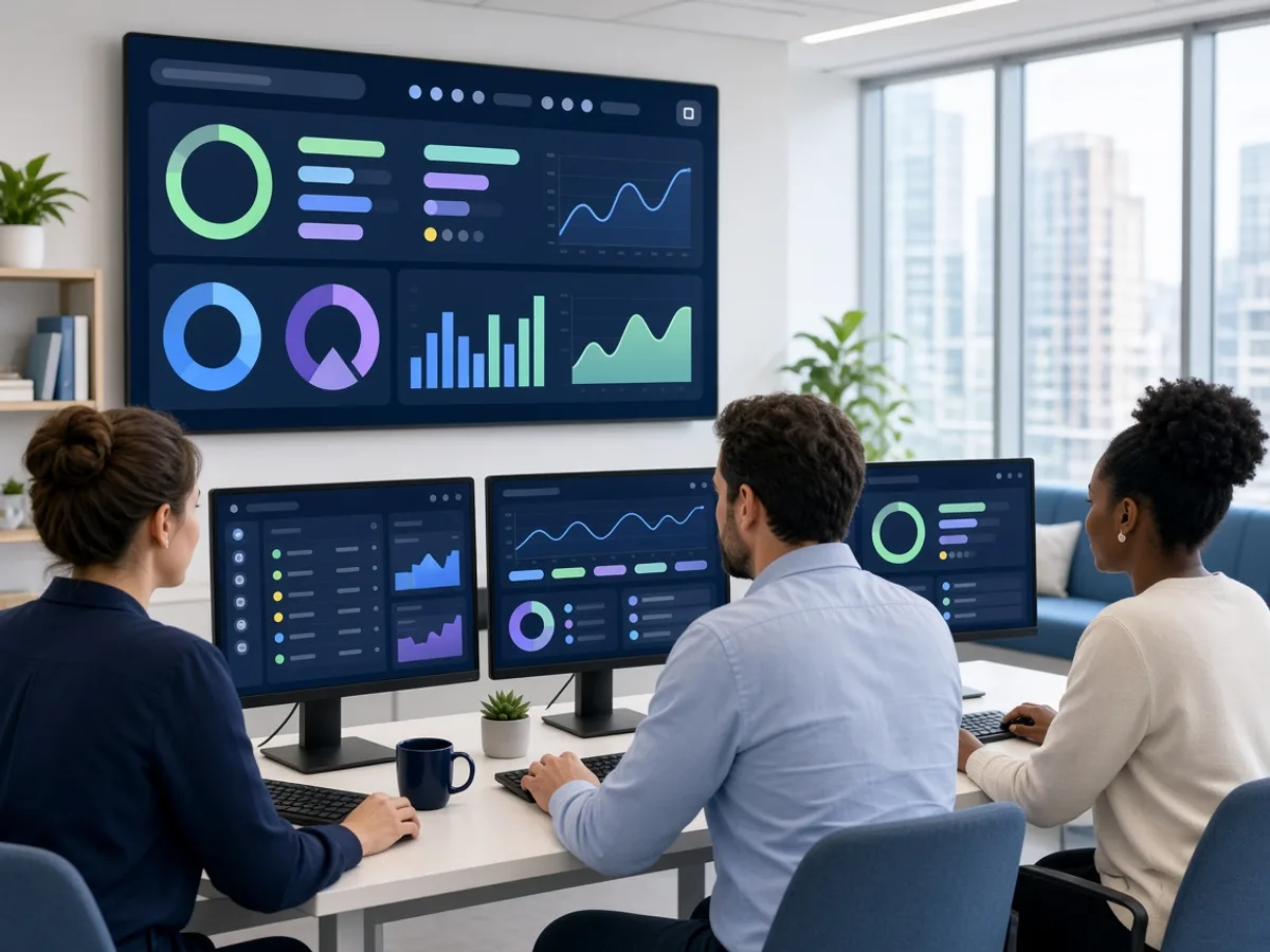 UK POS support team monitoring a point of sale application