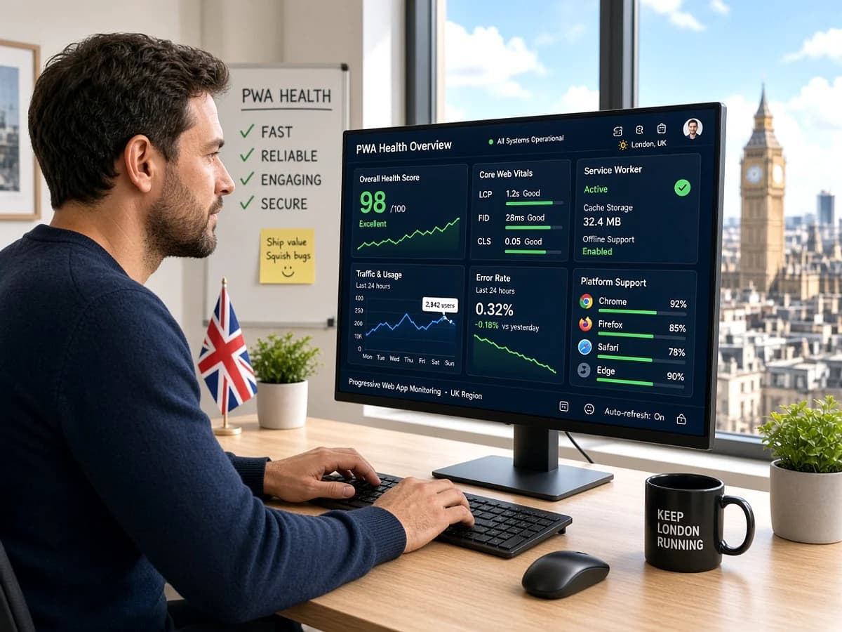 PWA maintenance and support for UK progressive web applications