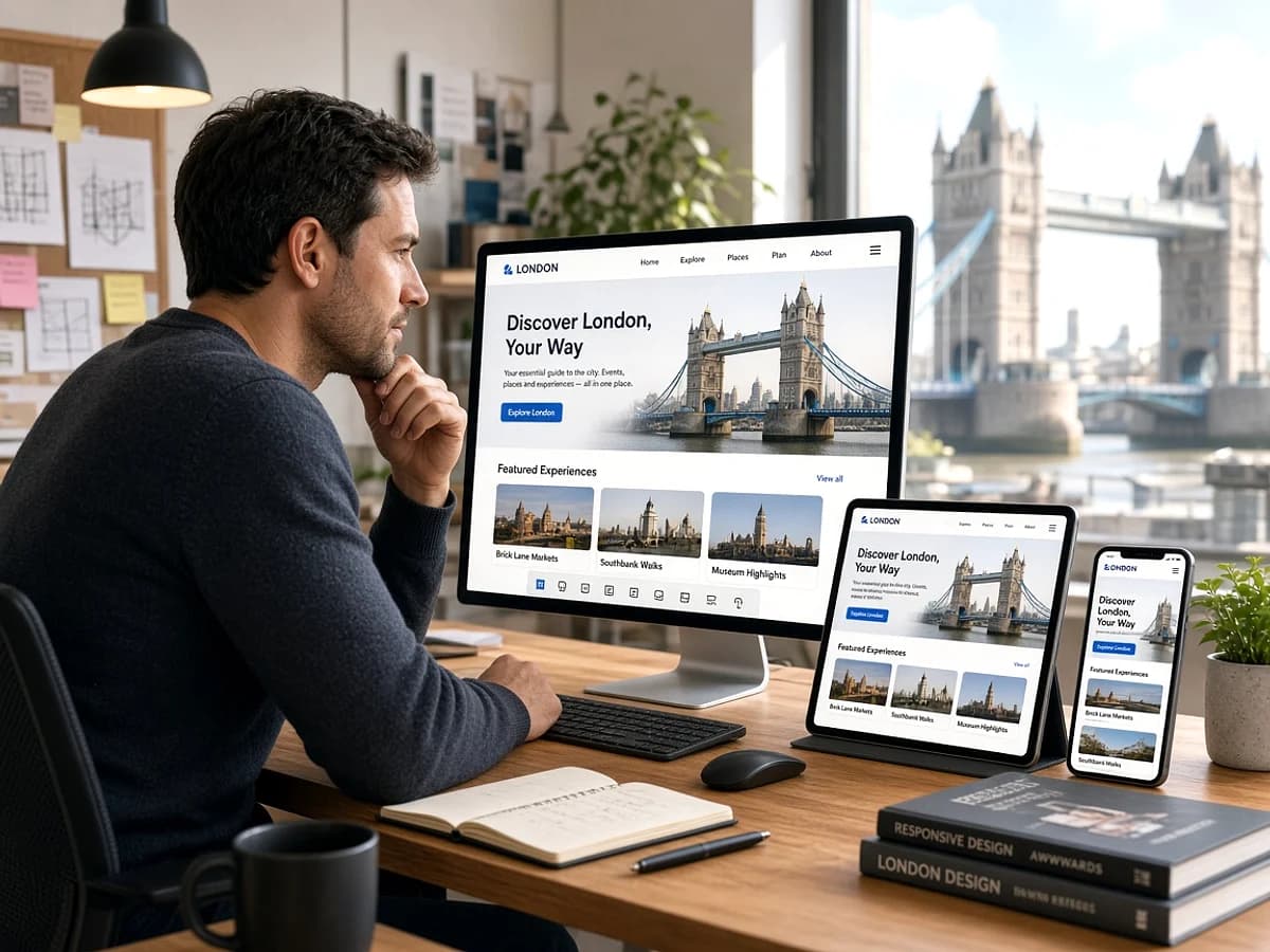 Responsive PWA development for UK digital products across devices