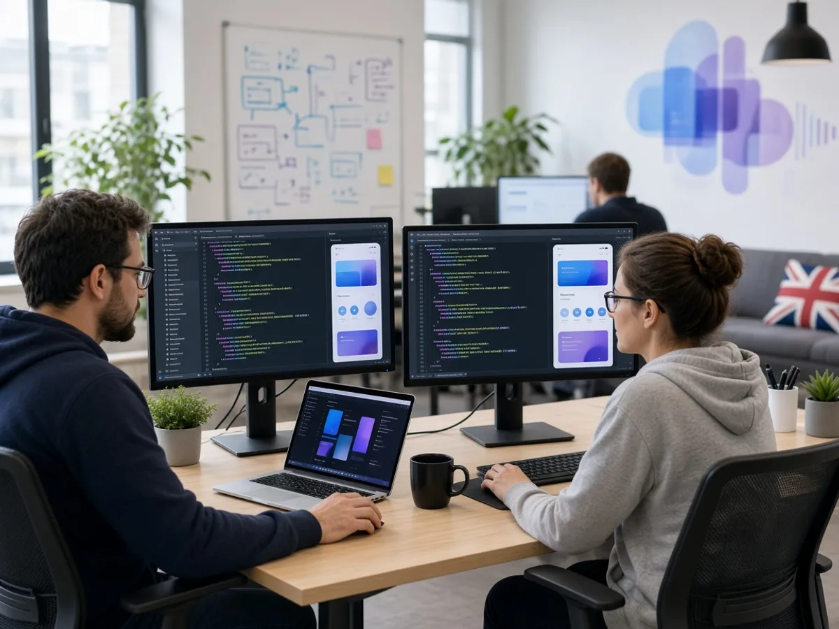 UK React Native developers working on a custom mobile application