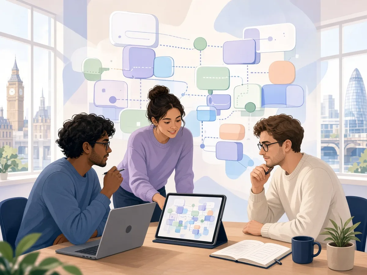 UK React Native developers reviewing scalable application architecture