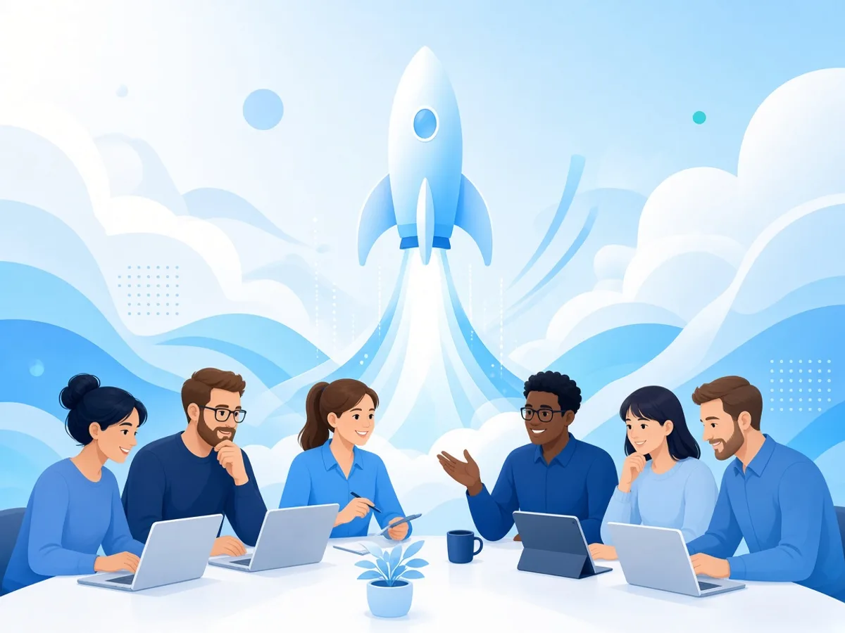 UK SaaS development team deploying a cloud software application