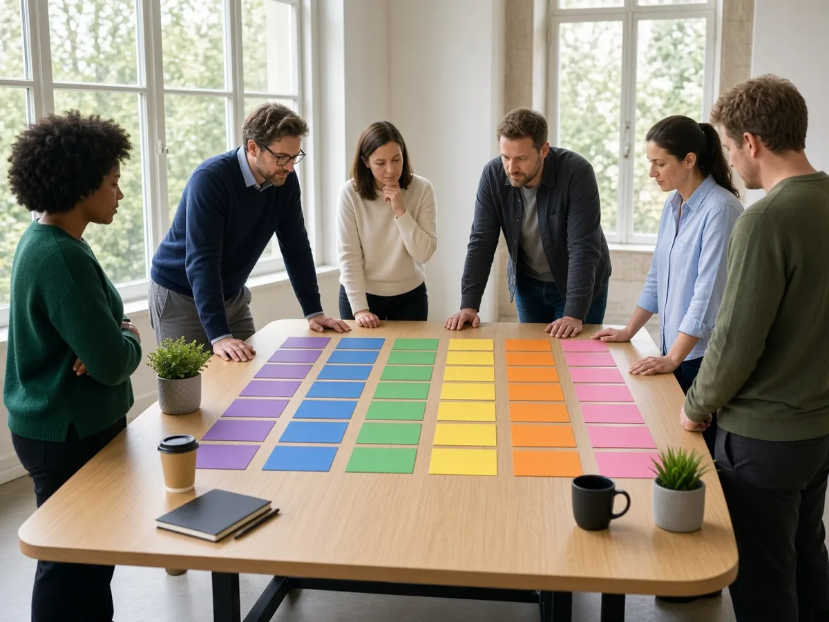 UK team reviewing a staged SaaS delivery plan