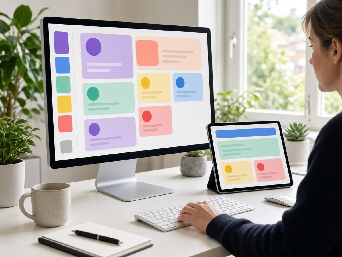 UK designer reviewing a SaaS interface