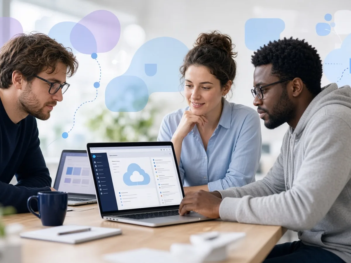 Salesforce developers configuring a custom CRM environment