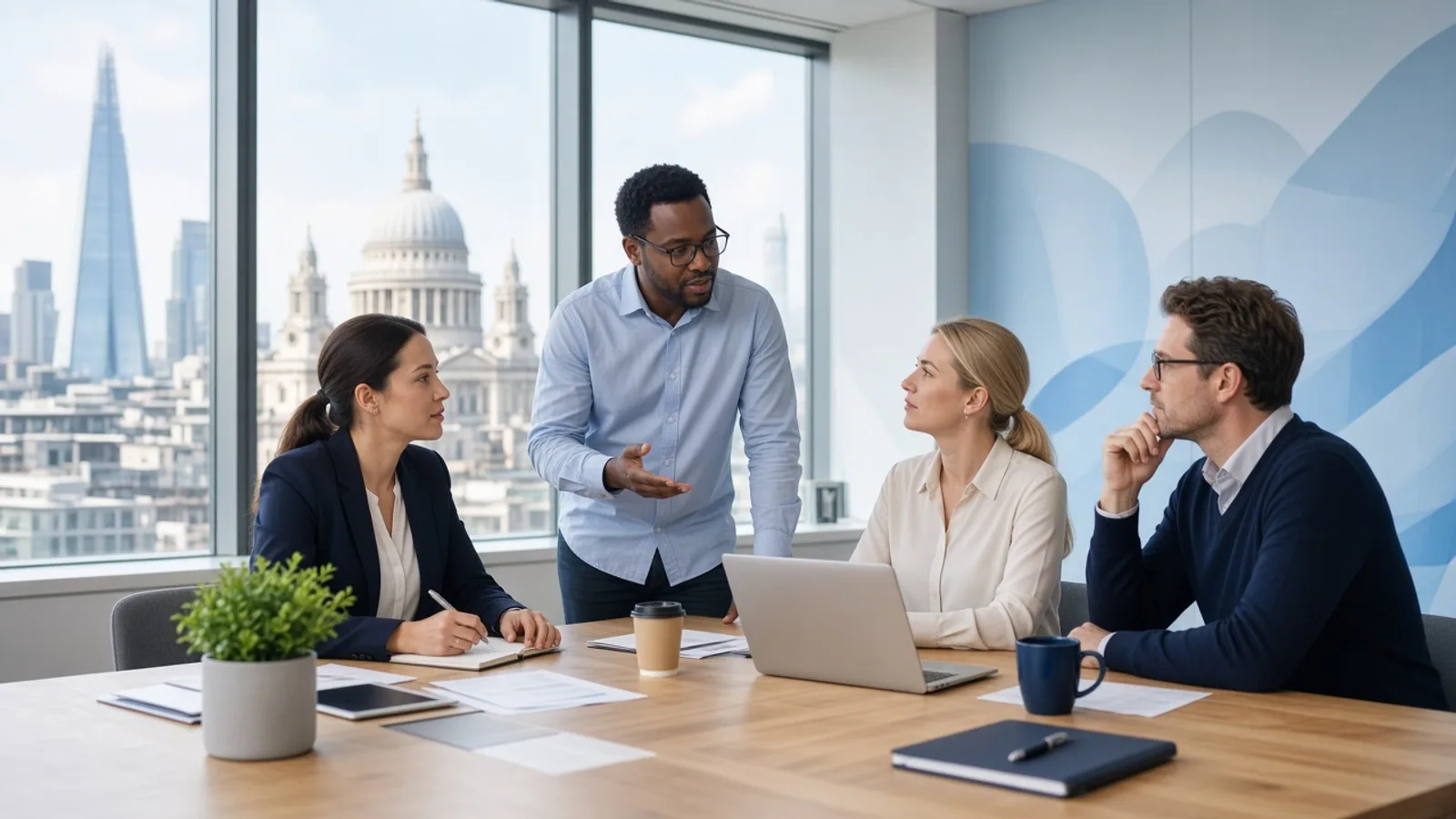 UK Salesforce consultants reviewing CRM requirements and development options