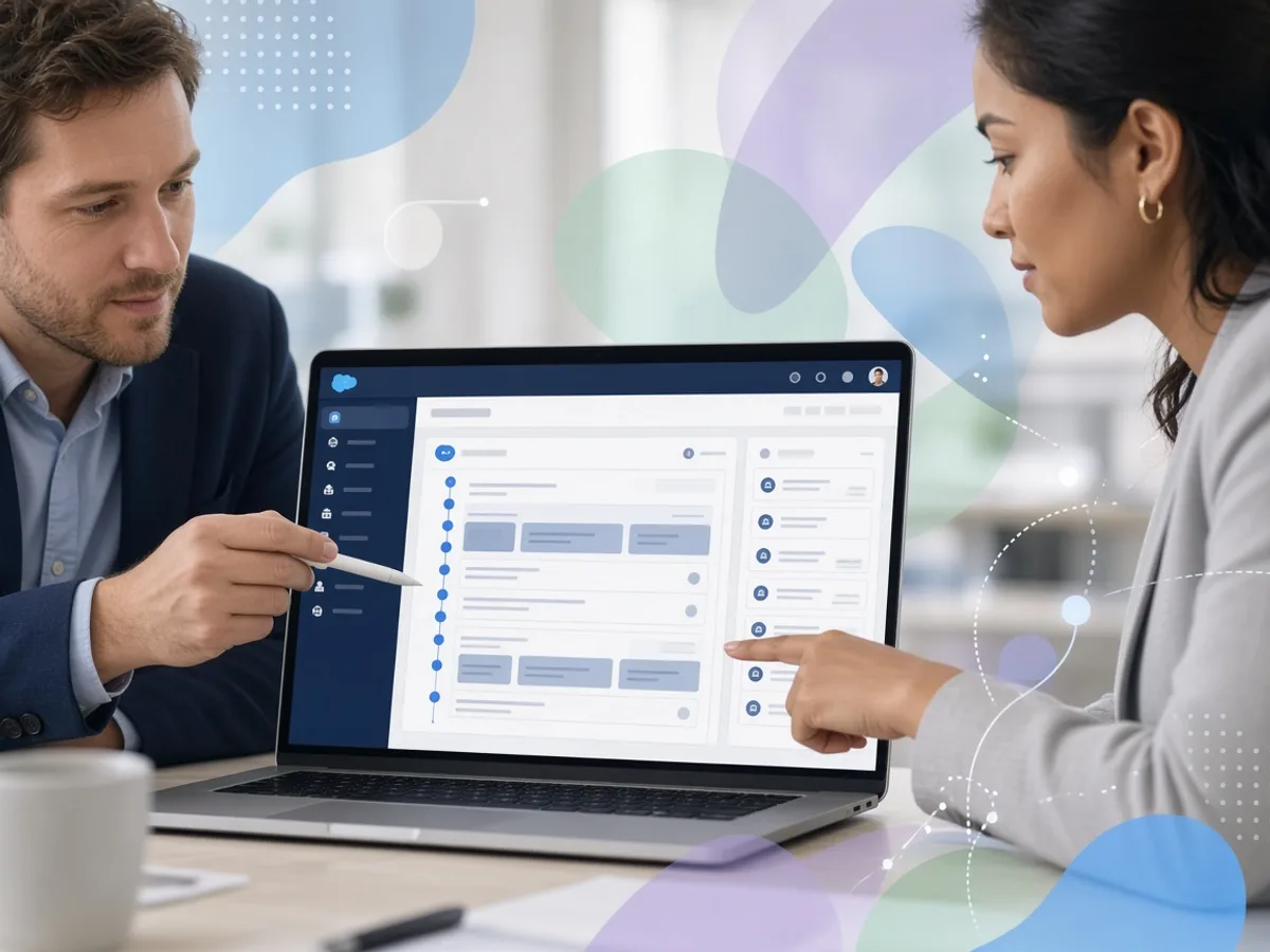Salesforce CRM customisation workspace