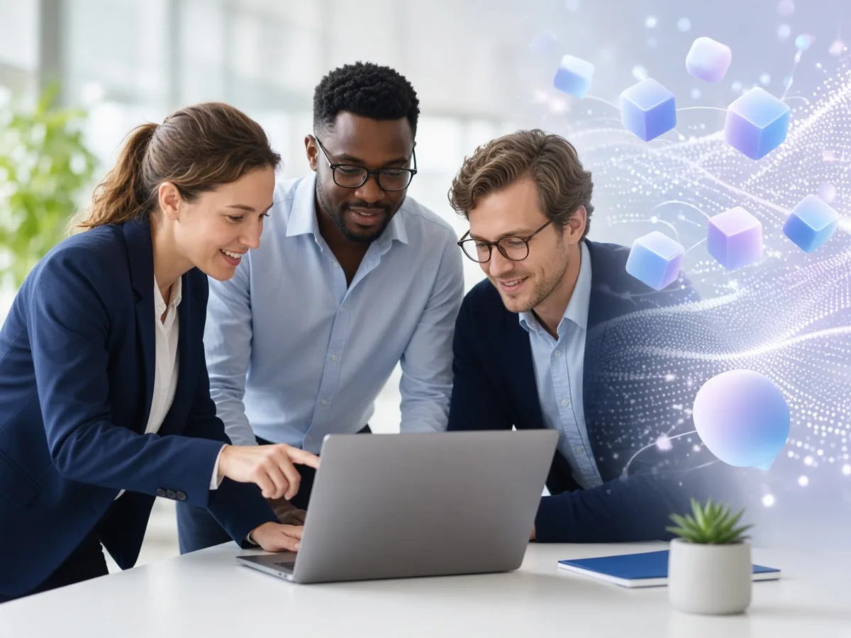 Salesforce data migration project being reviewed by technical specialists