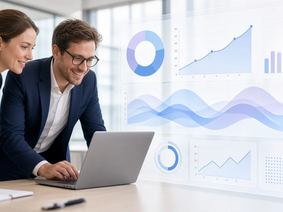 ServiceNow consultants reviewing platform performance and optimisation metrics