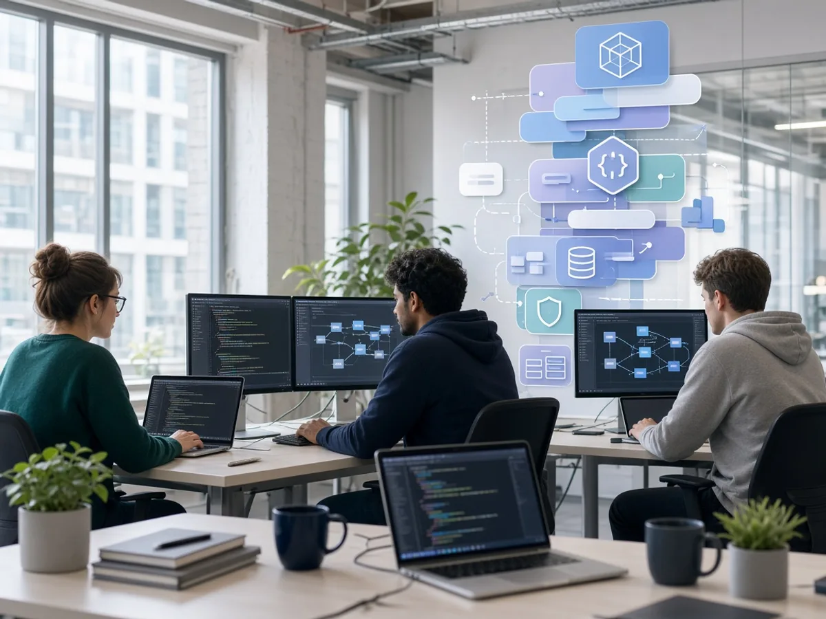 UK software engineers working with modern application development technologies