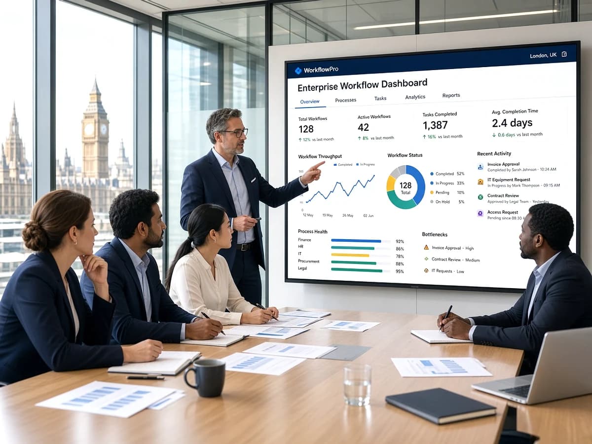 Enterprise web applications for UK organisations and teams