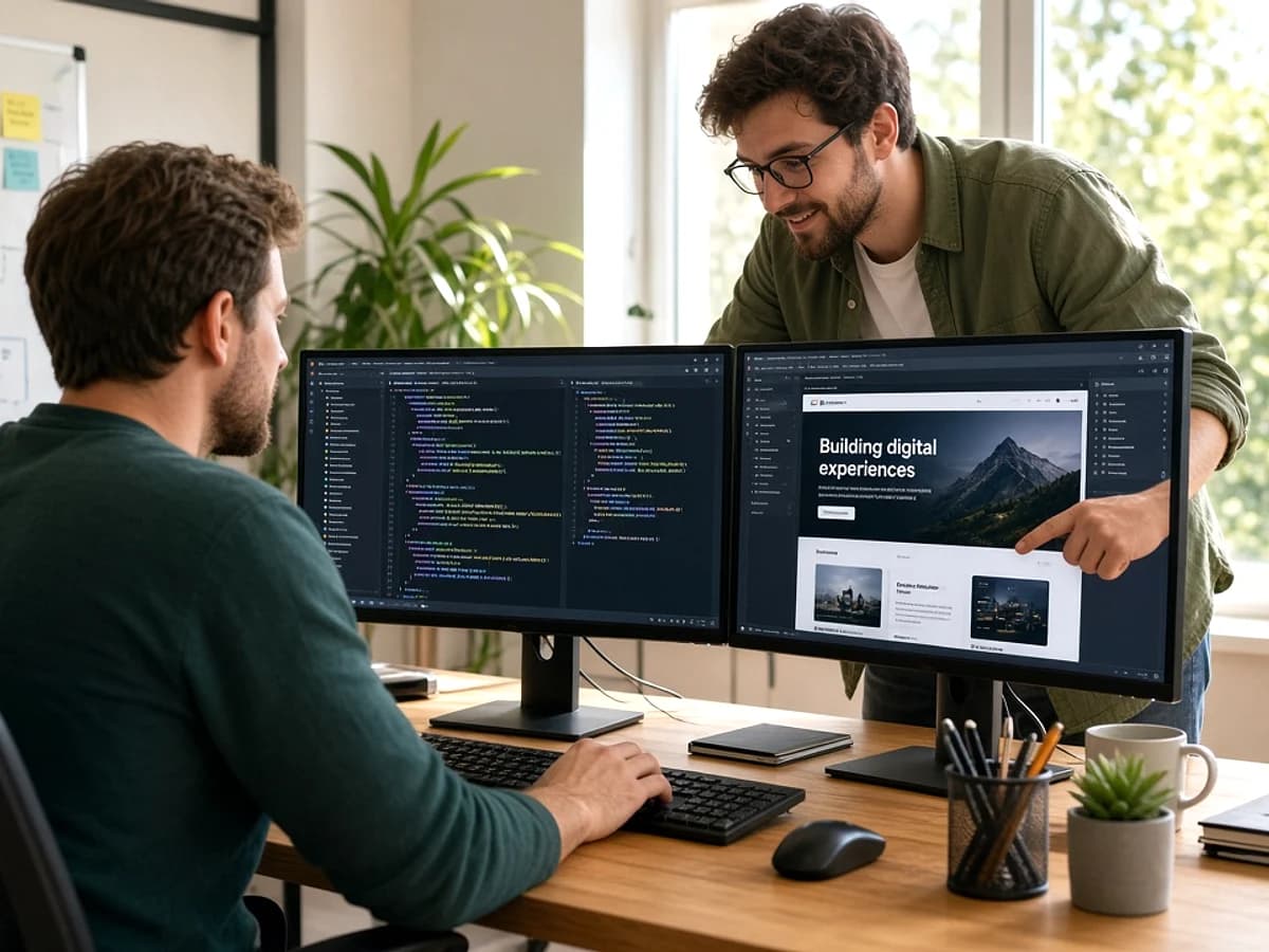 UK website developers building a custom web platform