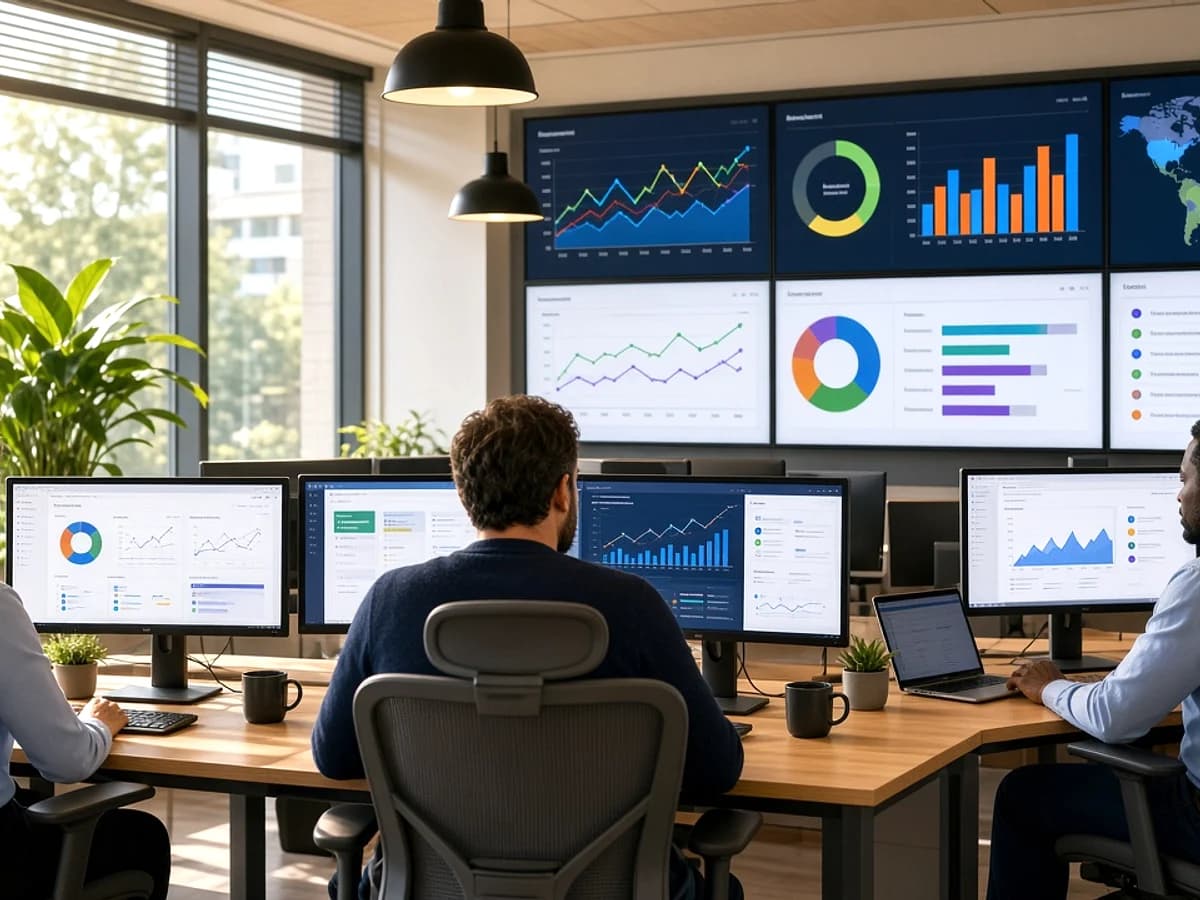 UK website support team monitoring a recently launched business website