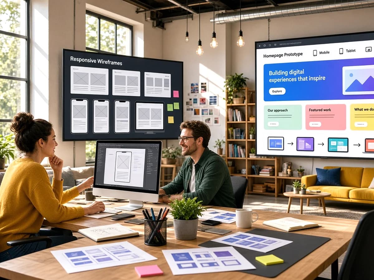 UI and UX design for business websites and digital platforms