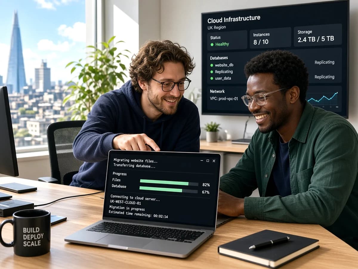 Hosting Migration services for UK businesses