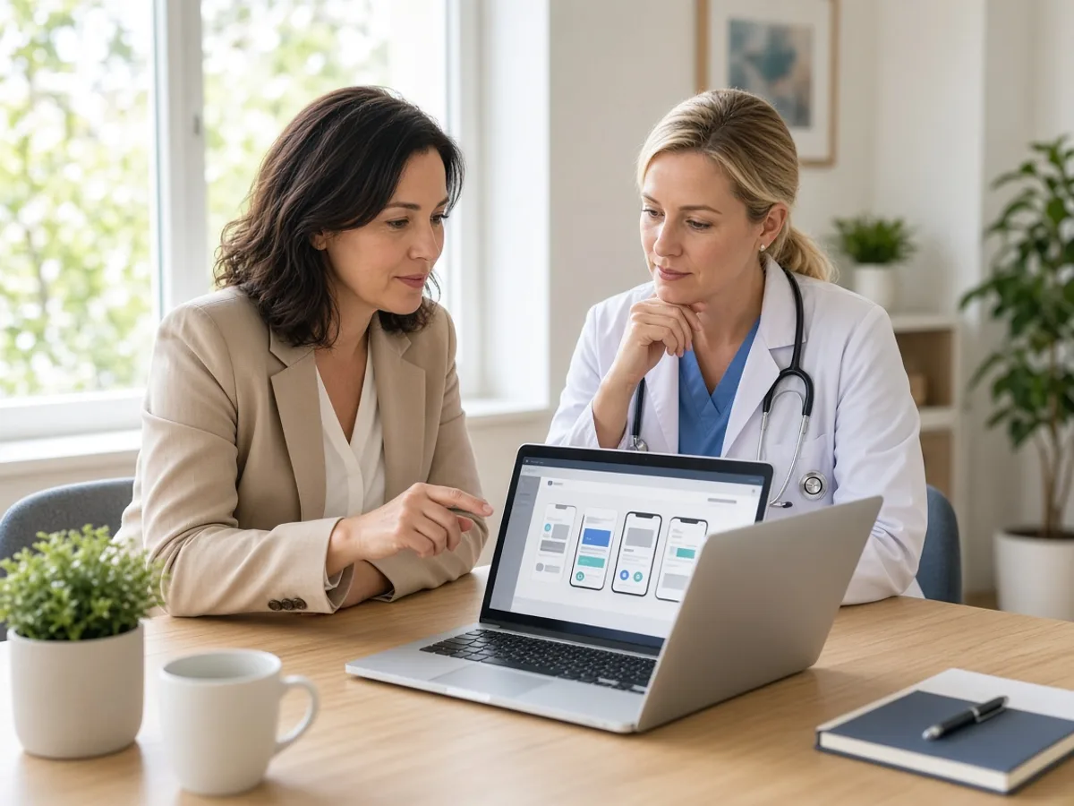 Doctor on demand app development consultation for UK healthcare businesses