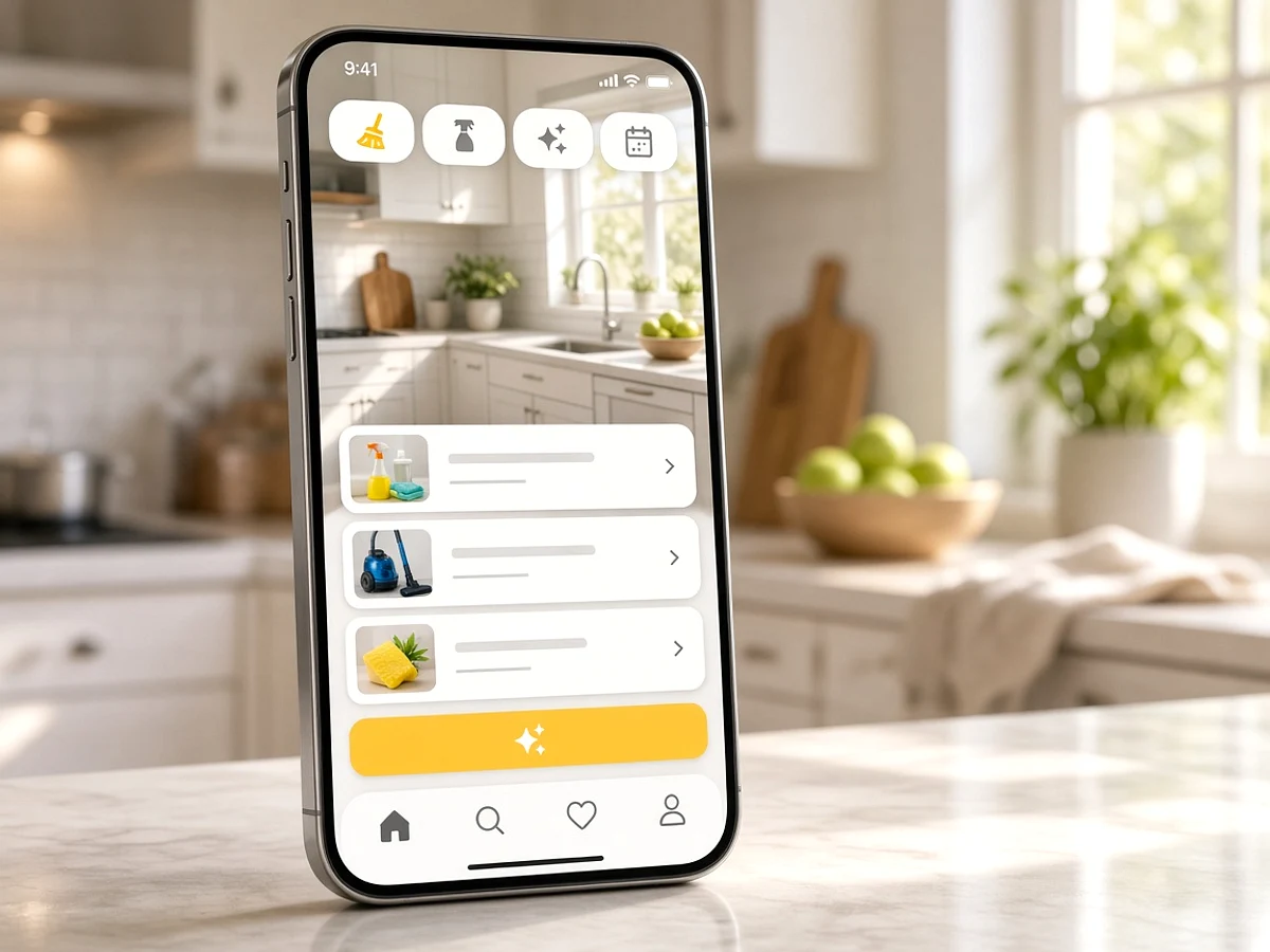 Home cleaning app development platform for UK customers