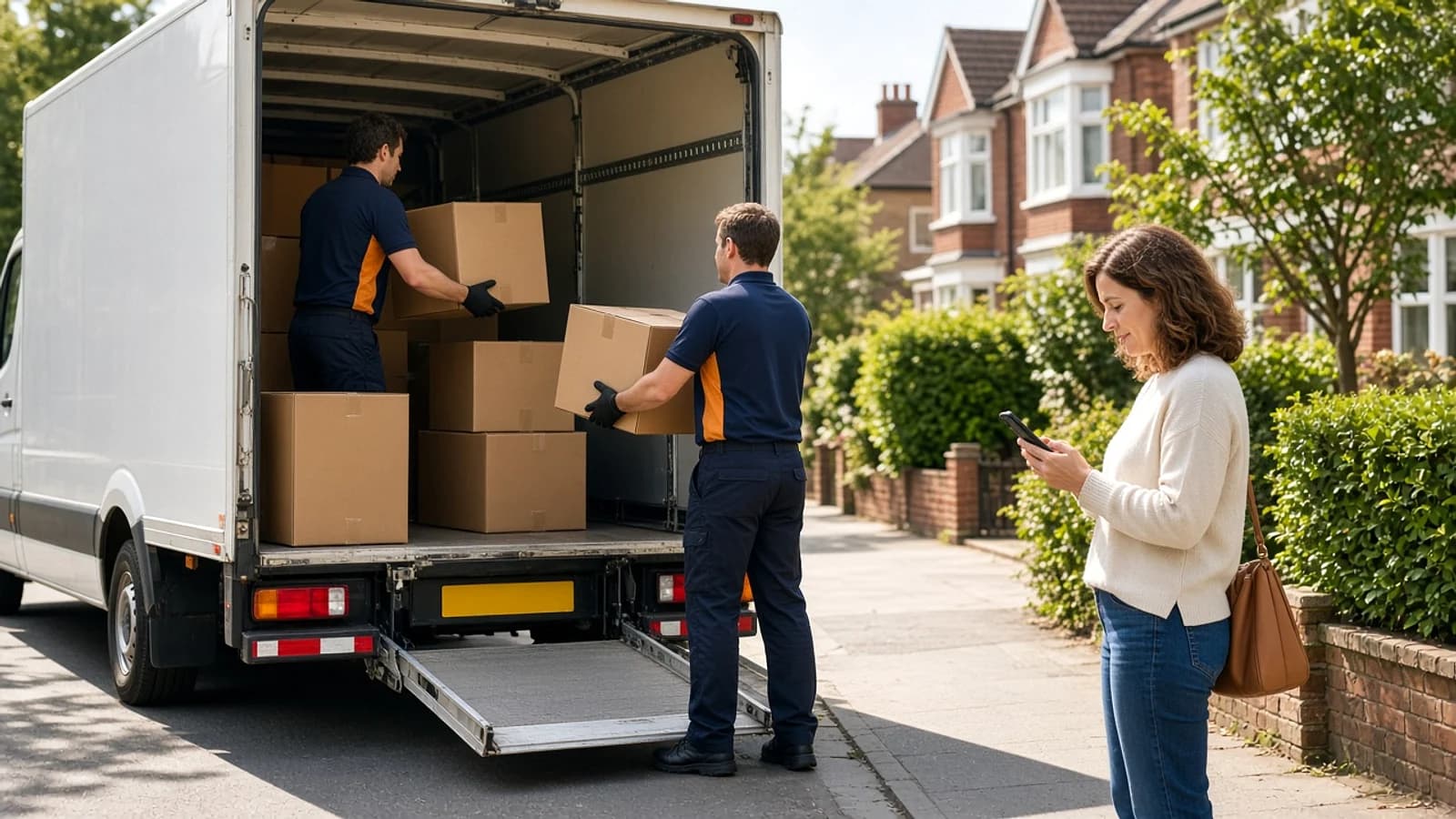 Packers and movers app development platform for UK customers and moving companies