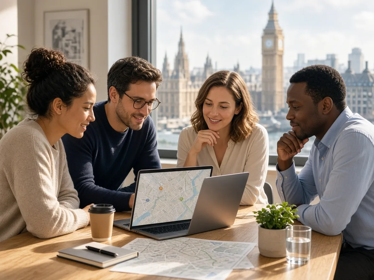 Taxi booking app development team planning a UK mobility platform